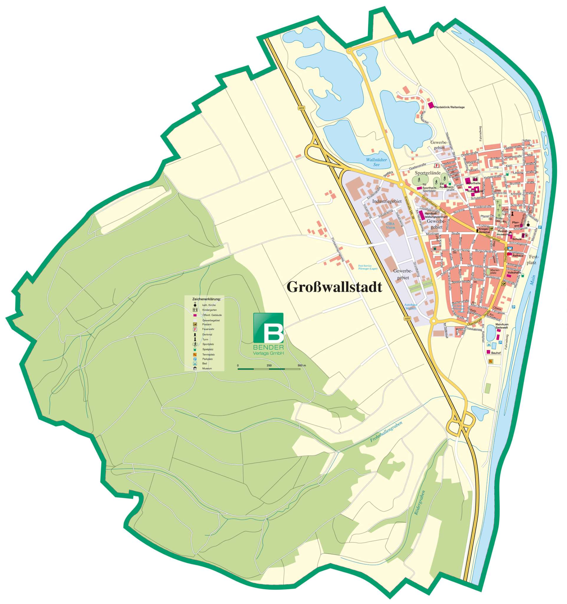 Ortsplan Großwallstadt